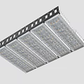 Modern street lamp module 3d model