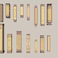 Stylish Modern Wall Lamps With Diverse Geometric Patterns And Elegant Shapes For Interior Use