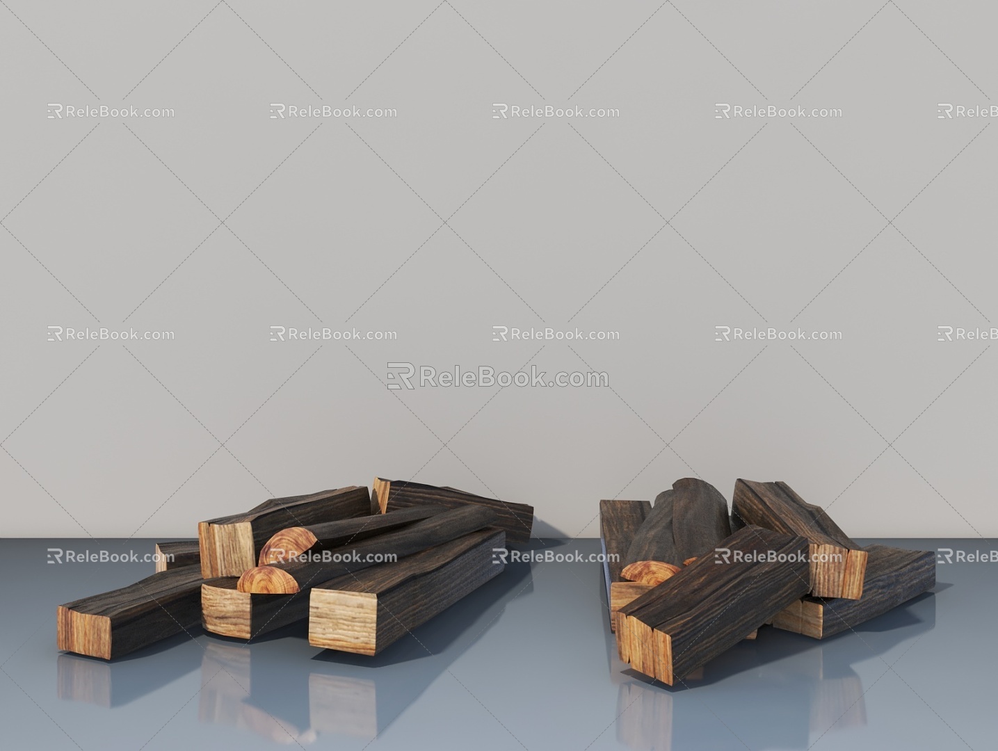 Wood 3d model