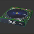 RANE TWELVE Commercial DJ Equipment with Turntable Control Buttons for Professional Music Mixing