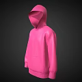 Trendy Pink Hooded Sweatshirt With Cozy Design And Modern Casual Style