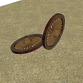 National wind wheel Ller structure 3d model