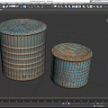 Can Small Can Bucket Rusty Bucket Rusty Tin Can Broken Bucket Broken Oil Bucket Iron Bucket Aluminum Can Low Mold Can Simple Mold Low Face Count Can Game Can 3d model