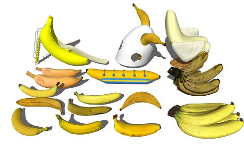 Modern Banana 3d model