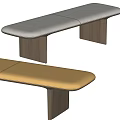 Modern Sofa Stool Bed End Stool Combination Sofa Bench 3d model