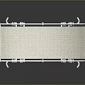 Modern Mesh Lounge Chair with Sturdy Metal Frame and Ergonomic Design