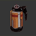 Modern Grenade Sci-fi Grenade Sci-fi Grenade 3d model