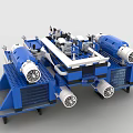 LEGO toy blocks factory of the future 3d model