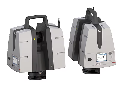 High Precision Industrial Laser Measurement Equipment With Dual Unit Professional Design 3d model