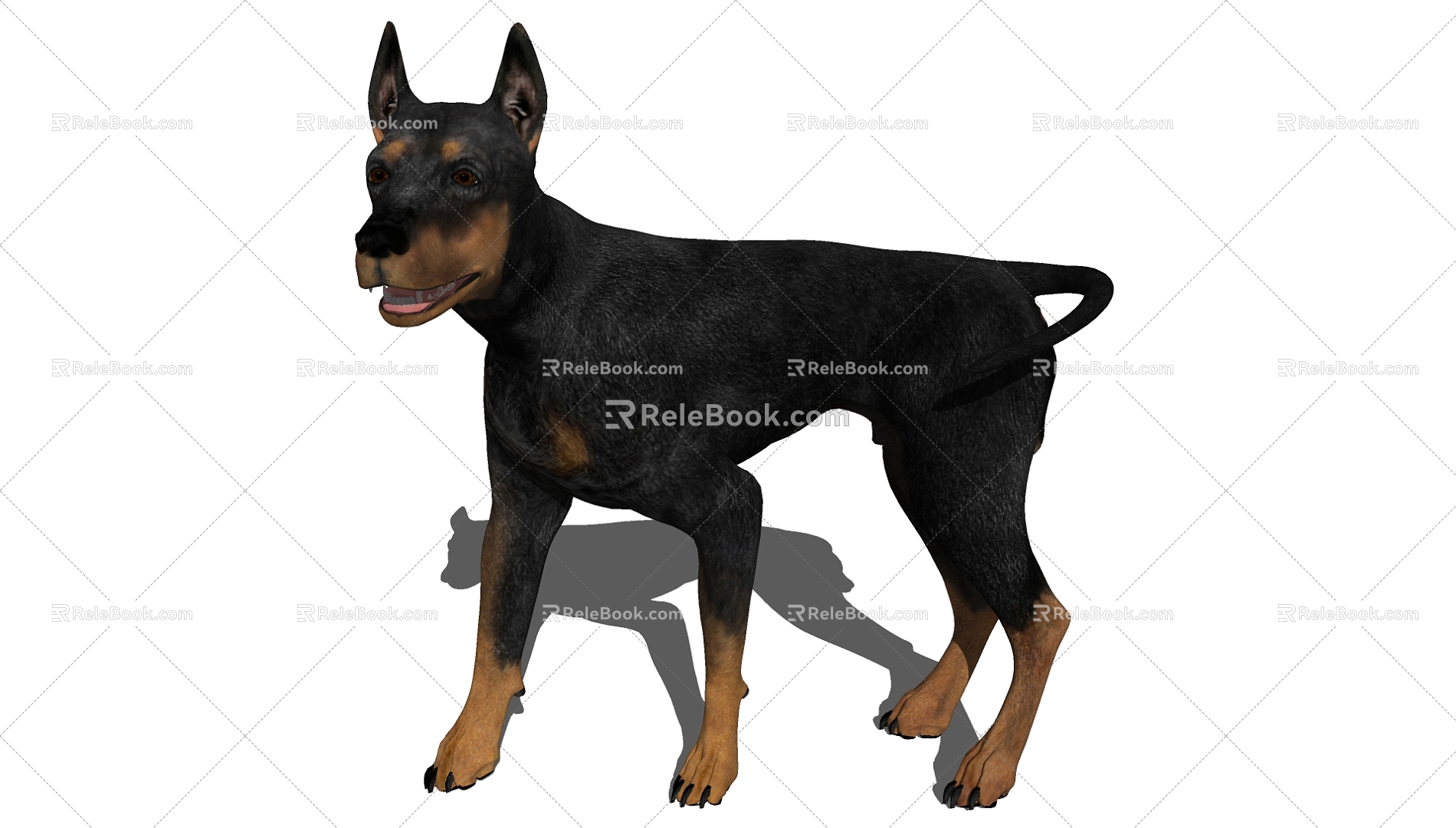 Dog 3d model