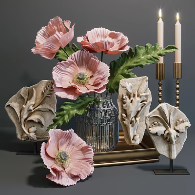 Ornaments combination 3d model