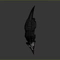 Realistic Triceratops 3D Model With Armored Skin Sharp Horns And Standing Pose