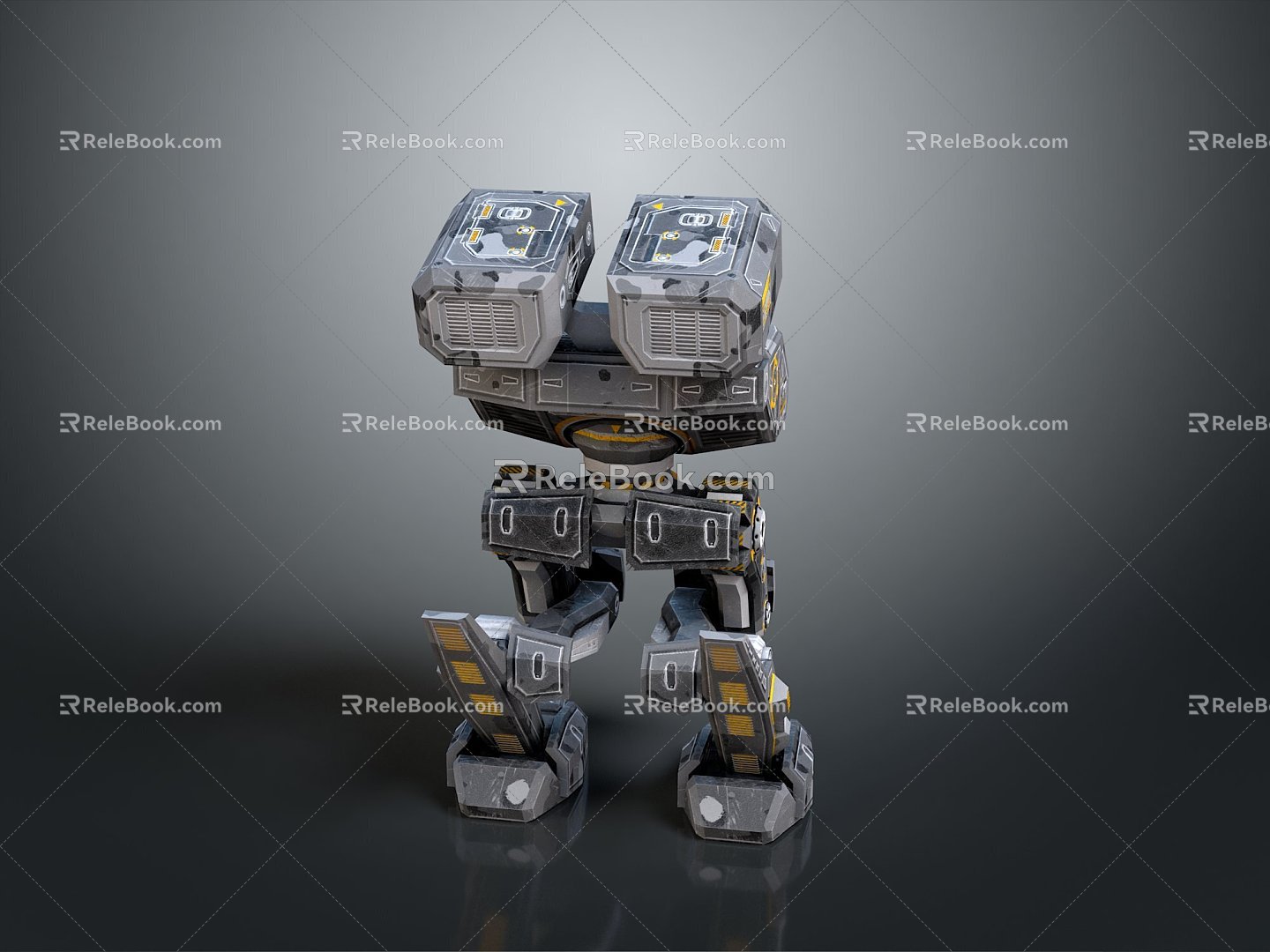 Mech Warrior Mech Soldier Machine Battlearm Mechanical Battlearm Machine Fighter Robot 3d model