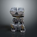 Mech Warrior Mech Soldier Machine Battlearm Mechanical Battlearm Machine Fighter Robot 3d model