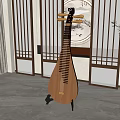 Pipa instrument 3d model