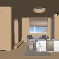 Serene SPA Sauna Interior With Massage Bed Cozy Chairs Soft Lighting And Relaxing Wellness Space