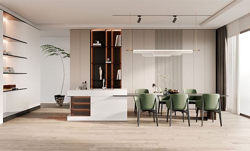 Modern Restaurant 3d model