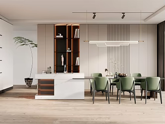 Modern Restaurant 3d model