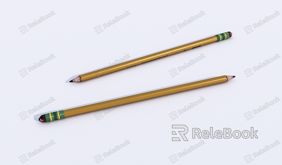 Old Pencil Modern Pencil model