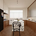 Modern Warm Cream Tone Living And Dining Room With Natural Wood Decor And Comfortable Sofas
