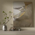 modern decorative painting 3d model