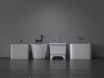 Mop pool mop pool sweep 3d model