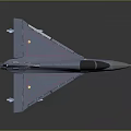 Fighter Next Generation Aircraft Fighter Attack Aircraft Bomber 3d model