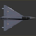 Fighter Fighter Next Generation Aircraft Fighter Fighter Attack Aircraft Bomber 3d model