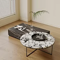 Modern Simple Coffee Table Splicing Coffee Table 3d model