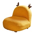 Children's Sofa Lazy Cartoon Small Sofa Cute Backrest Sofa Stool 3d model