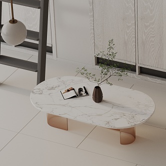 Modern coffee table 3d model