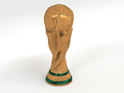 Hyundai Trophy World Cup Trophy 3d model Hyundai Trophy World Cup Trophy 3d model