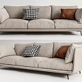 Modern Multiplayer Sofa 3d model