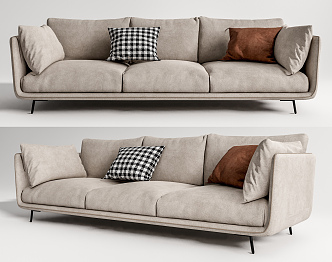 Modern Multiplayer Sofa 3d model