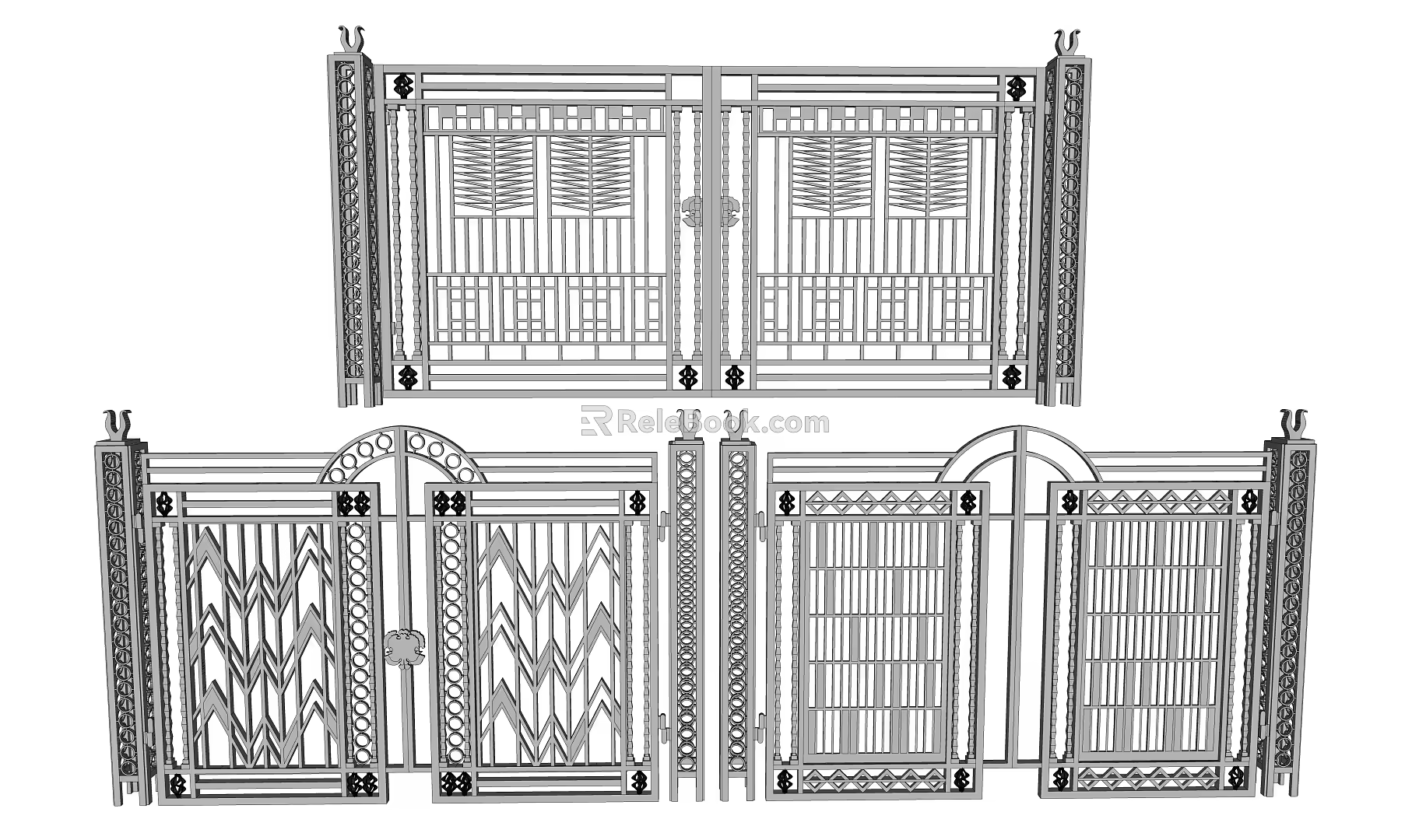 Jane's Gate 3d model