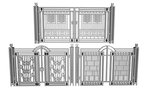 Jane's Gate 3d model