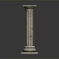 Columns Stone Columns Stone Columns Old Columns Roman Columns Roman Columns Classical Columns Greek Columns 3d model