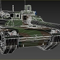 Leclerc Leclerc main battle tank military 3d model