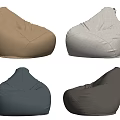 Comfortable Bean Bag Chair in Multiple Colors for Modern Living Room