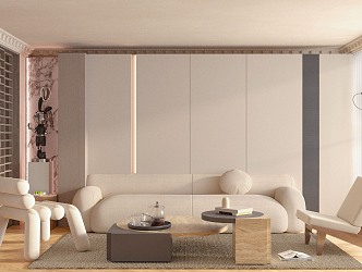 Living room 3d model