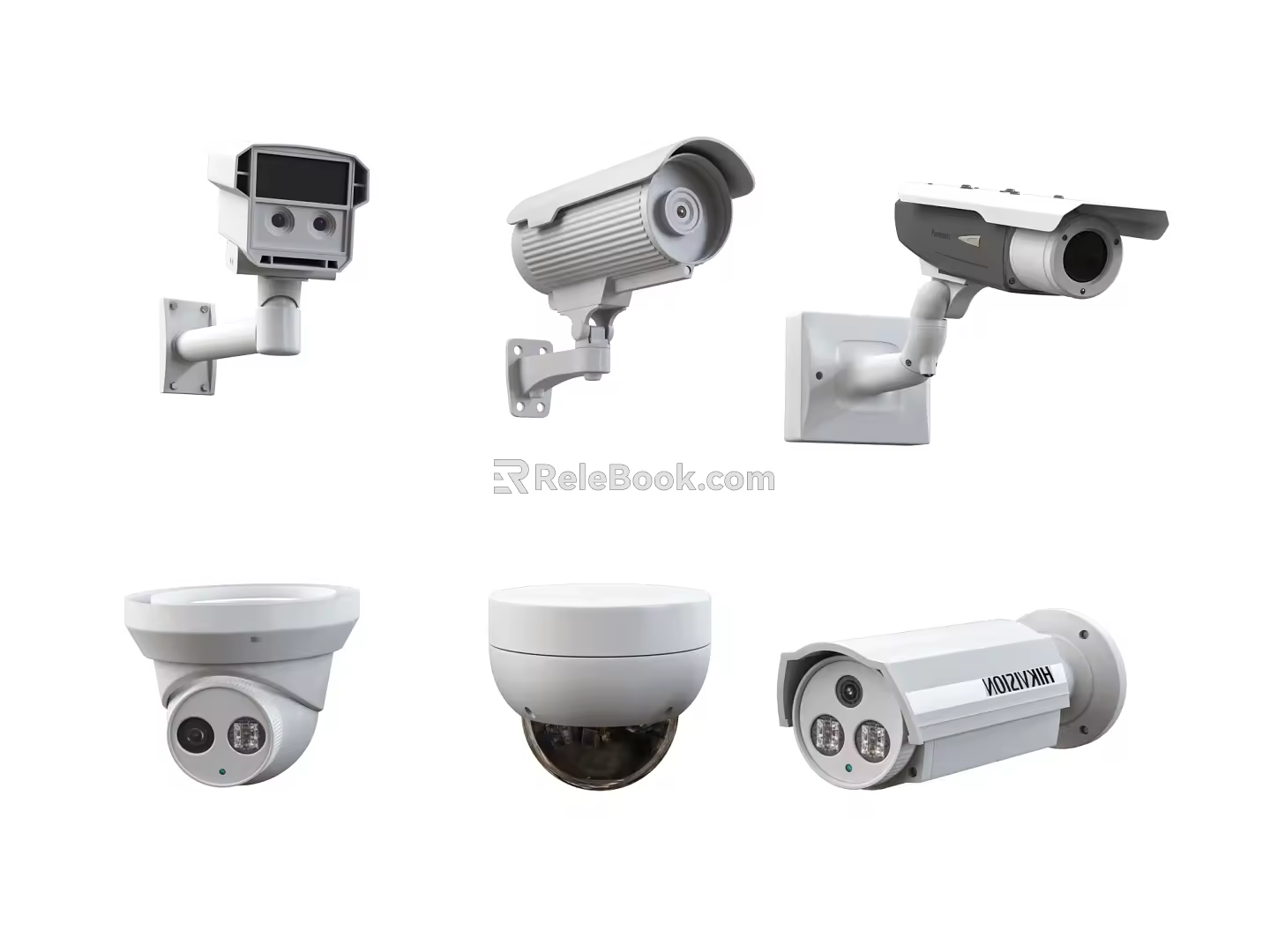 Security surveillance camera combination 3d model