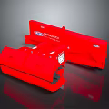 Red VIBRO-KING Industrial Components Patented Mechanical Parts With High Quality Durable Design