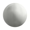 Light Gray Wood Grain Wainscoting In Modern Interior With White Sphere And Wooden Floor