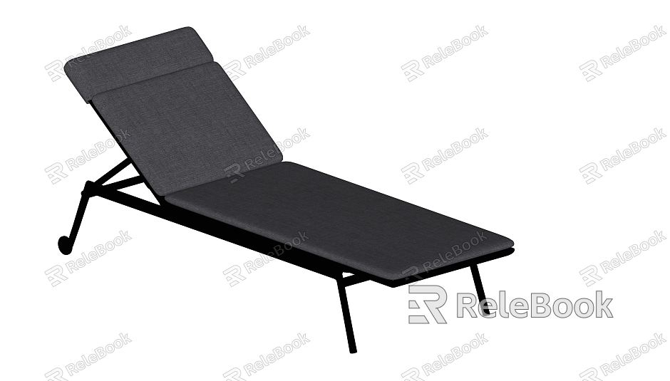 Modern Lounger Outdoor Lounger model