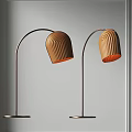 Modern Table Lamp Metal Floor Table Lamp Floor Lamp Fishing Lamp 3d model