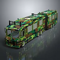 Bus Large Bus CMB Medium Van 3d model