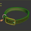 Brown Leather Fashion Apparel Accessory With Gold Metal Buckle Smooth Surface And Stylish Design
