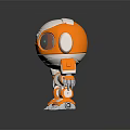 Modern Robot Pet Robot Pet Robot Assistant 3d model