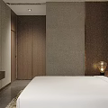Modern Luxury Public Toilet Interior With Dual Vessel Sinks And Premium Wood Marble Finishes