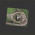 Monuments Sites Sites Sites Ruins Castle Fortress Ancient Castle Ancient Ruins Realistic 3d model